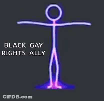 Proud Gay American Happy Pride Rainbow Flag GIF