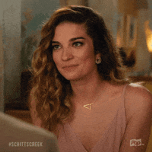 Proud Lady Sweet Smile GIF