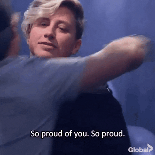 Proud Of You Best Friends Hug GIF