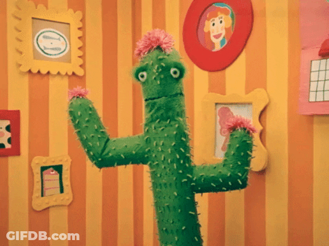 Proud Of You Cactus TV Show GIF