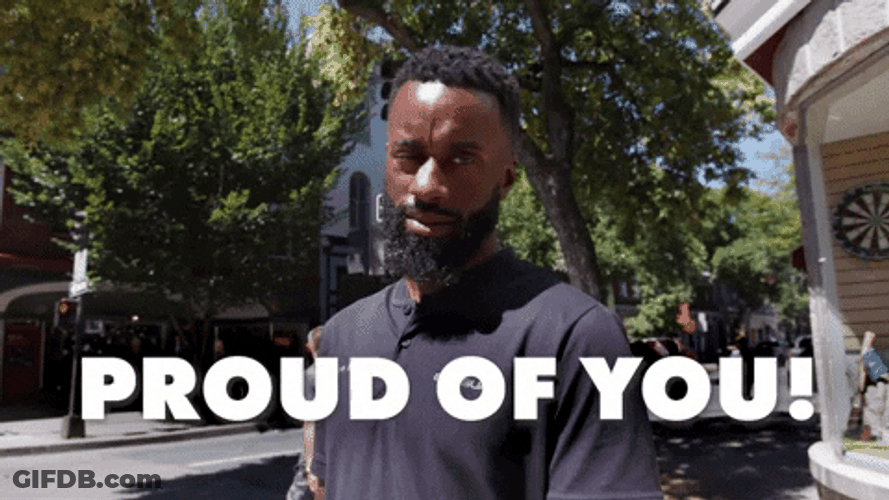 Proud Of You Pointing Finger GIF
