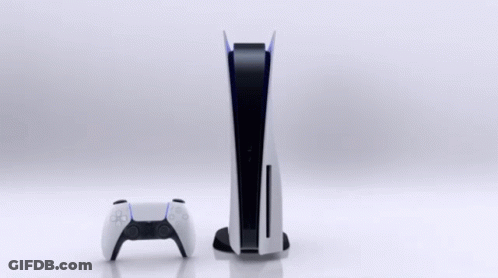 PS5 Console And Controller GIF
