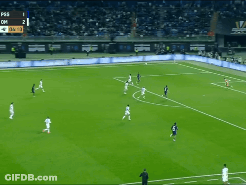 PSG Vs OM 1-2 GIF