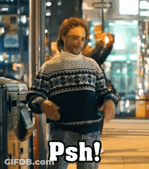 Pshhh Ed Bassmaster On Streets GIF