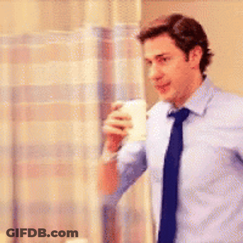 Pshhh John Krasinski GIF
