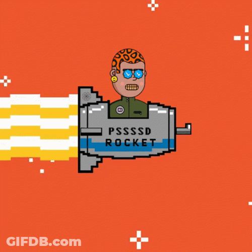Psssd Rocket Falling To Earth GIF