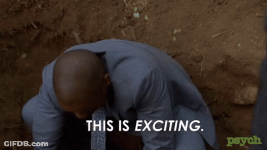 Psych Gus This Is Exciting GIF