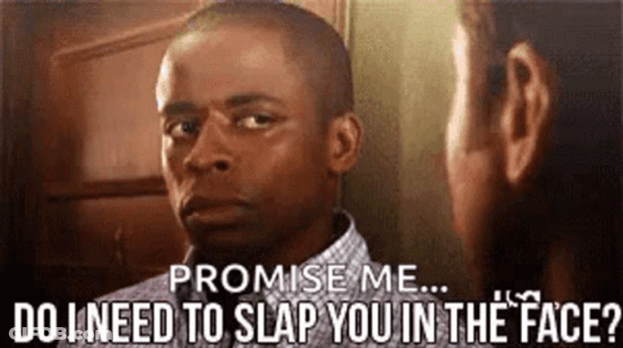 Psych Need To Slap In The Face Slapping Face GIF