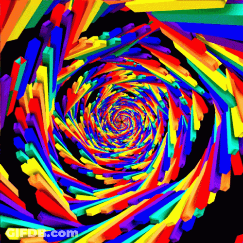 Psychedelic Acid Trip GIF