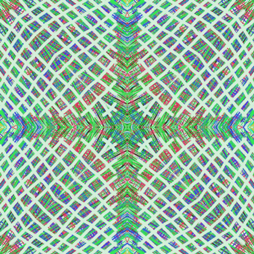 Psychedelic Cross Lines GIF