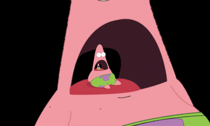 Psychedelic Patrick Star GIF