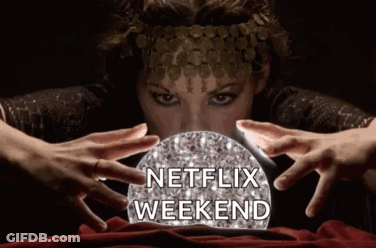 Psychic Seeing Netflix On Crystal Ball GIF