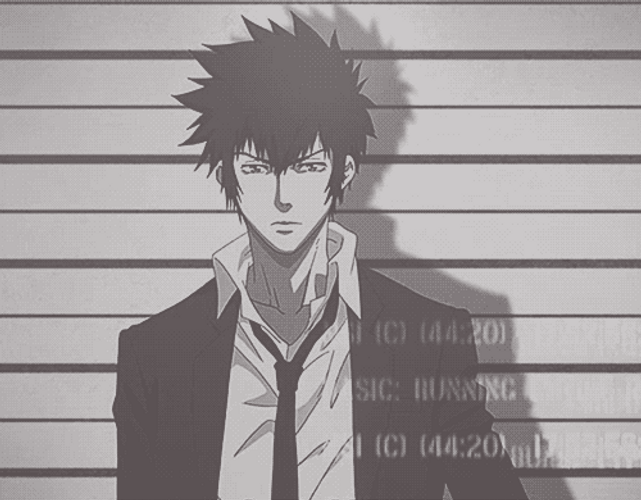 Psycho Pass Akane Tsunemori Shinya Kogami GIF