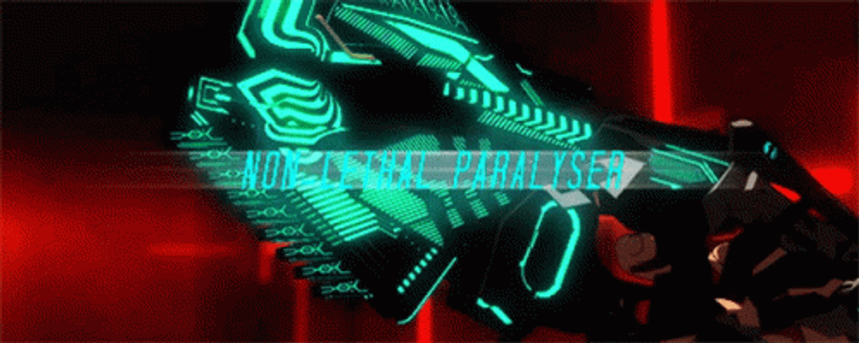 Psycho Pass Non Lethal Paralyser GIF