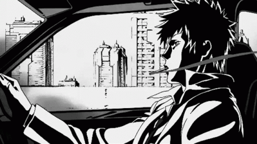 Psycho Pass Shinya Kogami Aesthetic Anime GIF