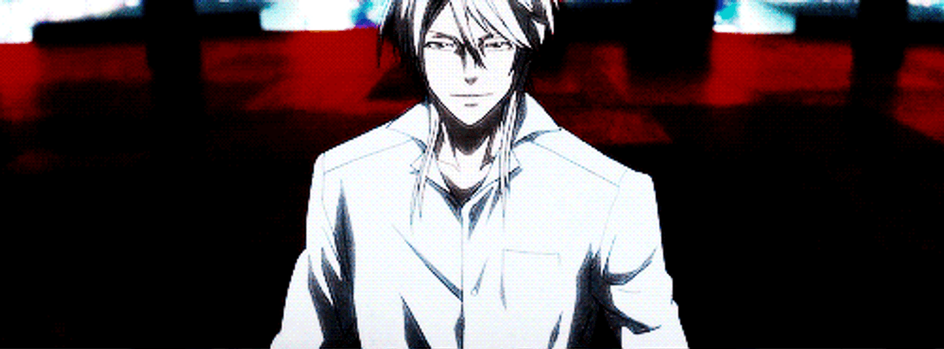 Psycho Pass Shougo Makishima Shinya Kogami GIF