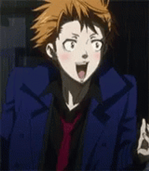 Psycho Pass Shuusei Kagari Blush GIF