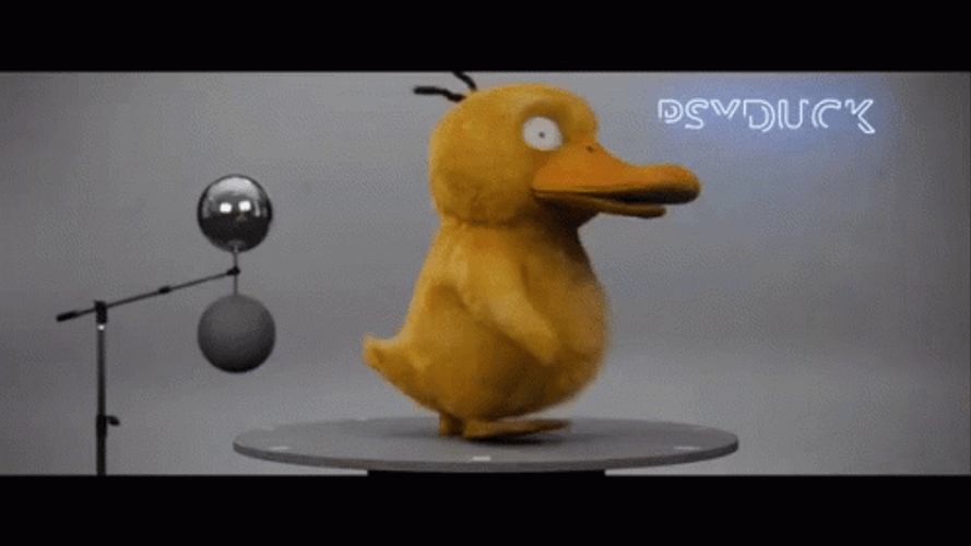 Psyduck Duck Pokemon GIF