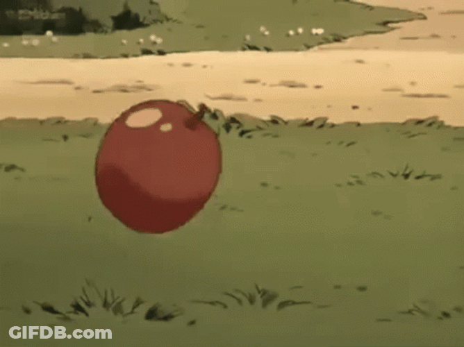 Psyduck Eating An Apple GIF