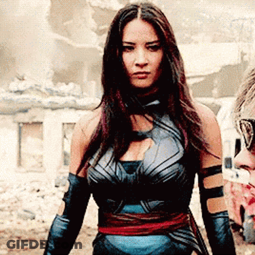 Psylocke Olivia Munn GIF