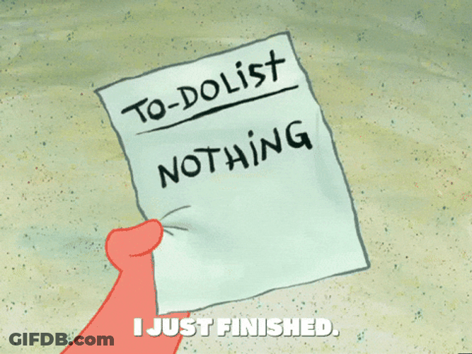 Pto Do Nothing GIF