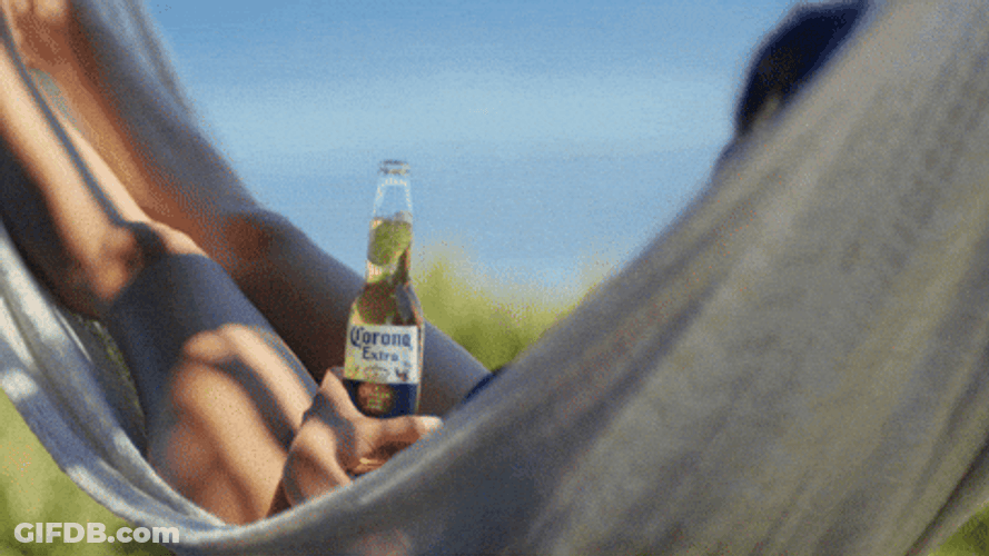 Pto Drinking Beer GIF