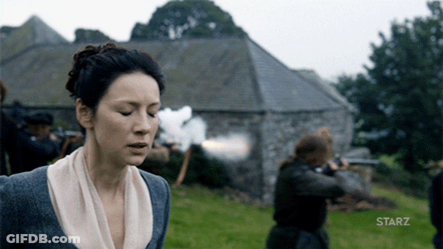 Ptsd Caitriona Balfe Outlander Meme GIF