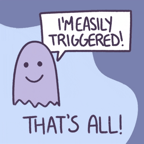 Ptsd Easily Triggered Warning GIF
