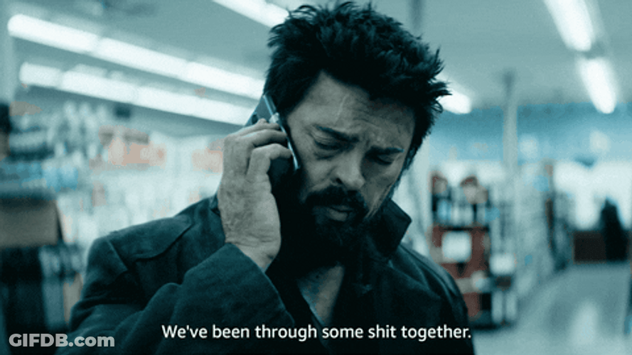 Ptsd Karl Urban Talking On Phone Meme GIF