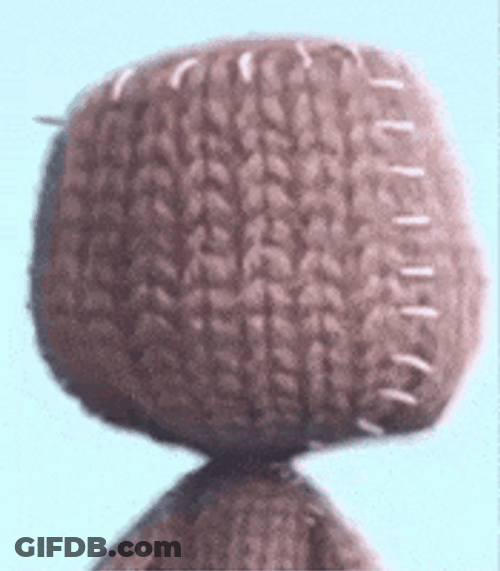 Ptsd Meme Shocked Plush Toy Turning Around GIF