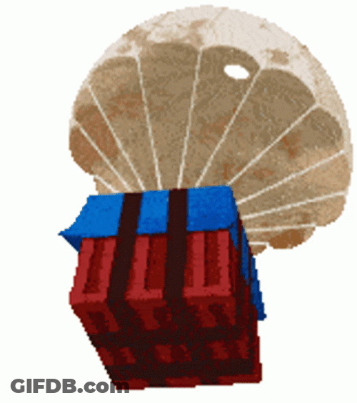 Pubg Box With Gifts Airdropping GIF