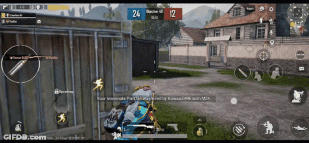 Pubg Character Hiding From Enemies GIF