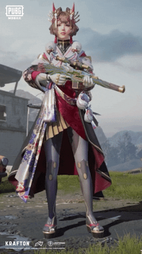 PUBG Character Outfit Dance Transitions GIF
