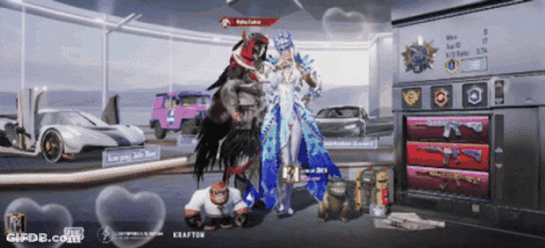 Pubg Lobby Bubbles Effect Zoom In GIF