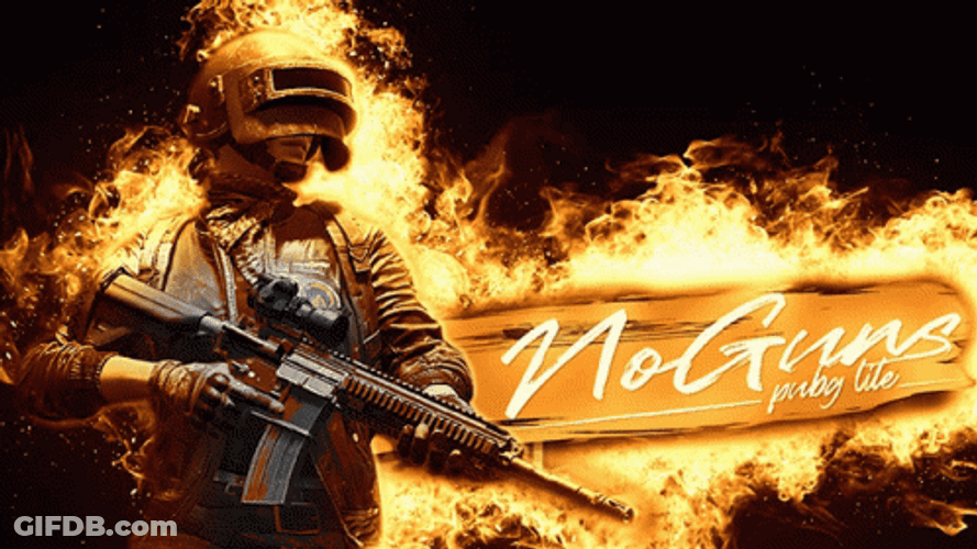 Pubg No Guns On Fire Effect GIF