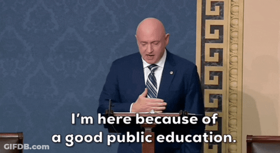 Public Education Mark Kelly Arizona GIF