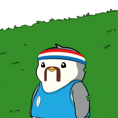 Pudgy Penguin Disappear GIF