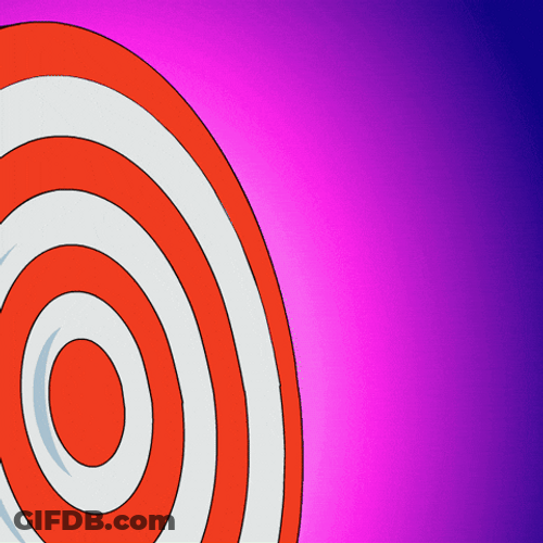 Pudgy Penguin Hitting Archery Target GIF