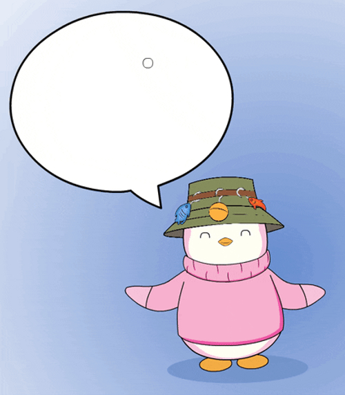 Pudgy Penguin Motivational Quotes I Believe In You GIF