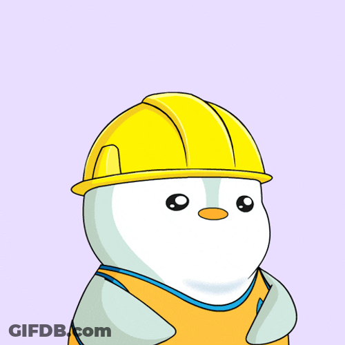 Pudgy Penguin Not Sure GIF