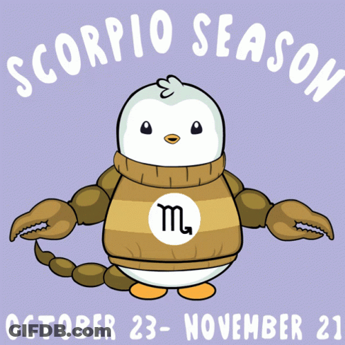 Pudgy Penguin Scorpion Get Over Here GIF