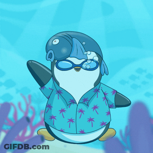 Pudgy Penguin Scuba Steve GIF