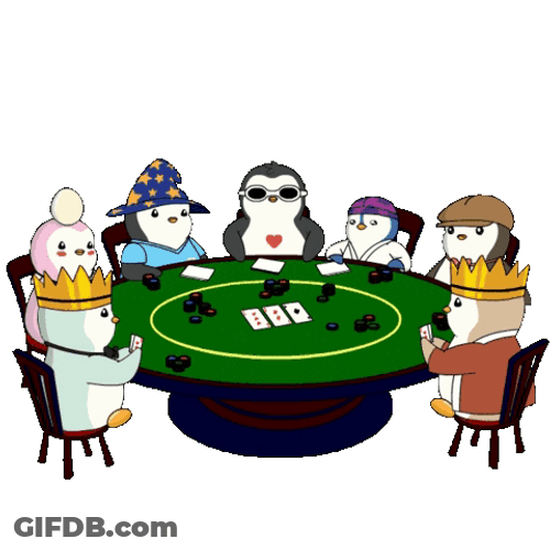 Pudgy Penguins Casino Movie GIF