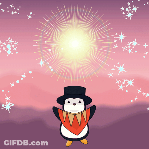 Pudgy Penguins I Got The Power GIF