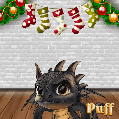 Puff Puff The Dragon GIF