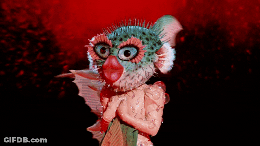 Pufferfish Masked Singer Wave GIF