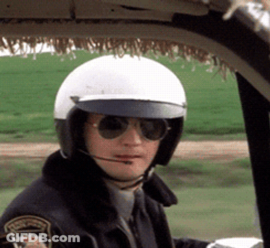 Pull Over Scooter Dumb And Dumber GIF
