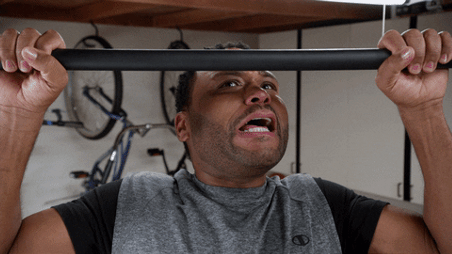 Pull Up Struggling Anthony Anderson GIF