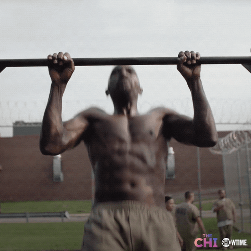 Pull Up Work Out Rafiq GIF