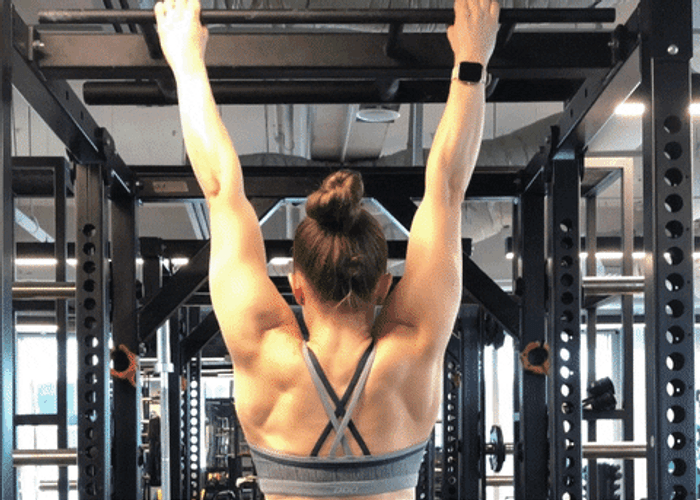 Pull Up Work Out You Got This GIF